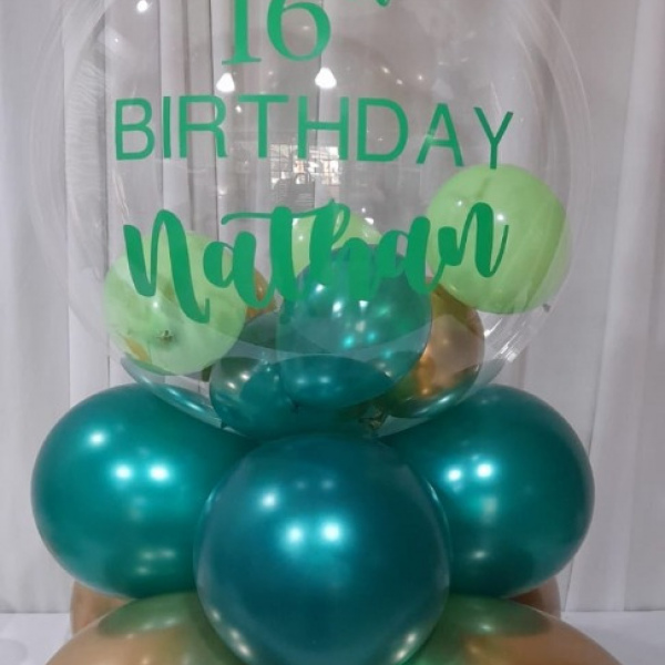 Balloon table topper