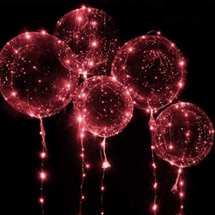 Lighted balloons