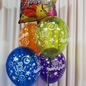 Helium balloon bouquet