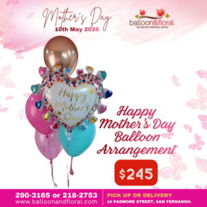 Happy Mother's Day Balloon Arrangement